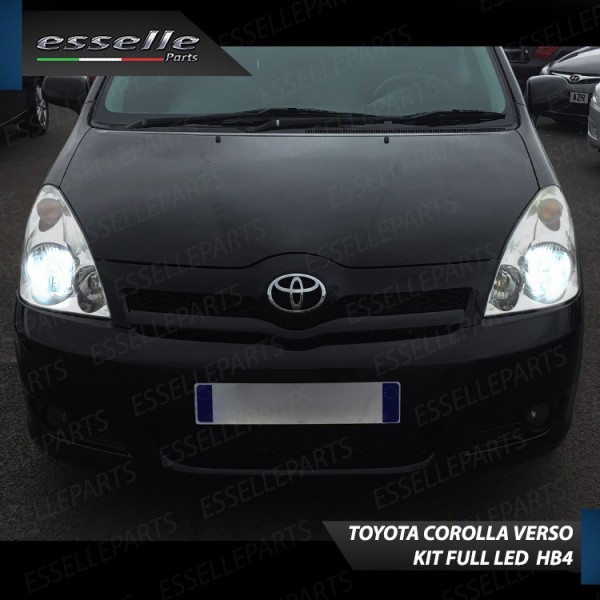 Conversione Fari Full LED 6000k TOYOTA COROLLA VERSO