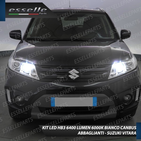 Conversione Fari Full LED per Suzuki Vitara 6000K Bianco Ghiaccio Canbus