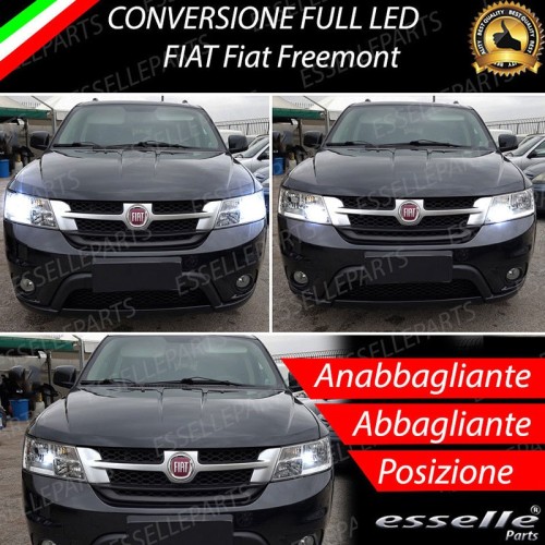 Conversione Fari Full LED 6000k canbus FIAT FREEMONT