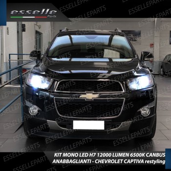 Conversione Fari Full LED 6000K bianco Chevrolet Captiva Restyling Conversione Fari Full LED 6000K bianco Chevrolet Captiva Restyling