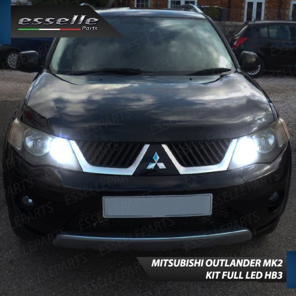Conversione Fari Full LED per Mitsubishi Outlander MK2 6000K Bianco Canbus