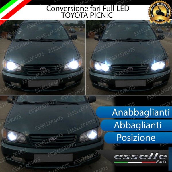 Conversione Fari Full LED TOYOTA PICNIC