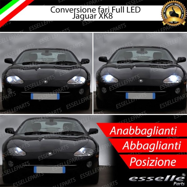 Conversione Fari Full LED 6400LM + 6400LM + 330LM