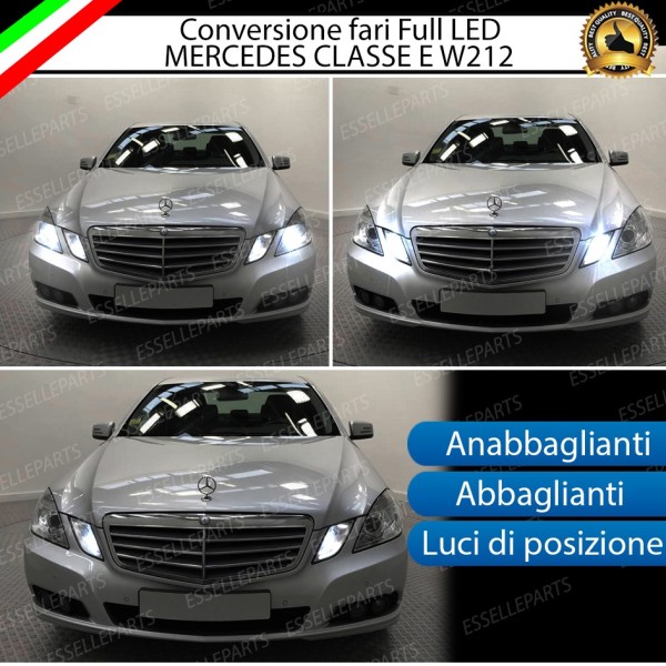 Conversione Fari Full LED Mercedes Classe E W212 6000K