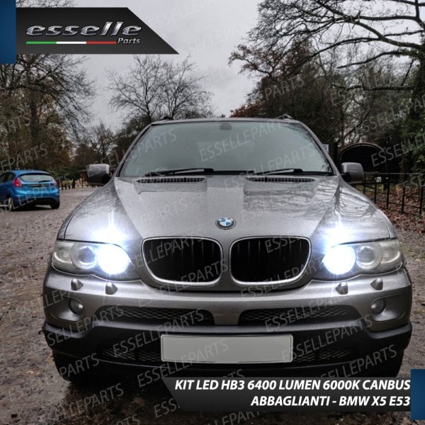 Conversione Fari Full LED 6000k canbus BMW X5 E53 No Error