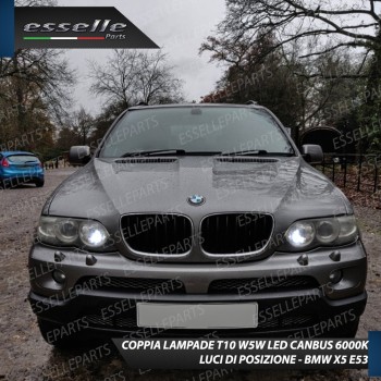 Conversione Fari Full LED 6000k canbus BMW X5 E53 No Error