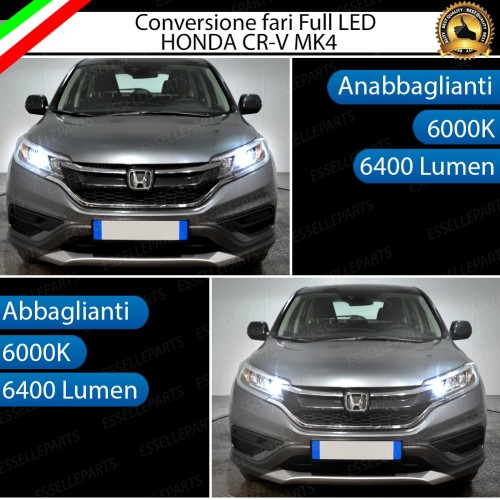 Conversione Fari Full LED 6000K bianco Honda CR-V mk4 Dal 2015