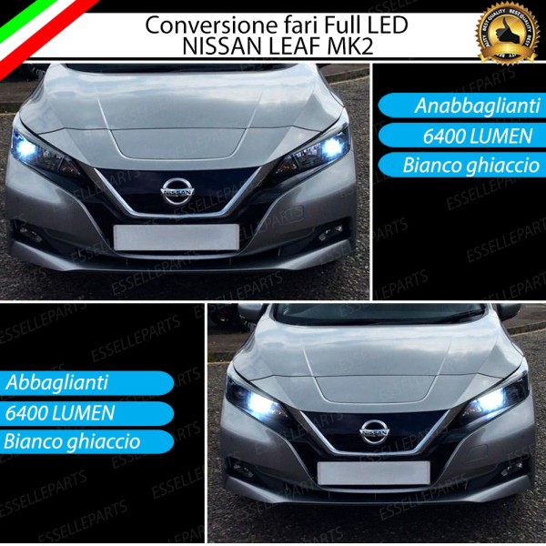 Conversione a Led 6000K Canbus Nissan Leaf MK2 Luce Bianca