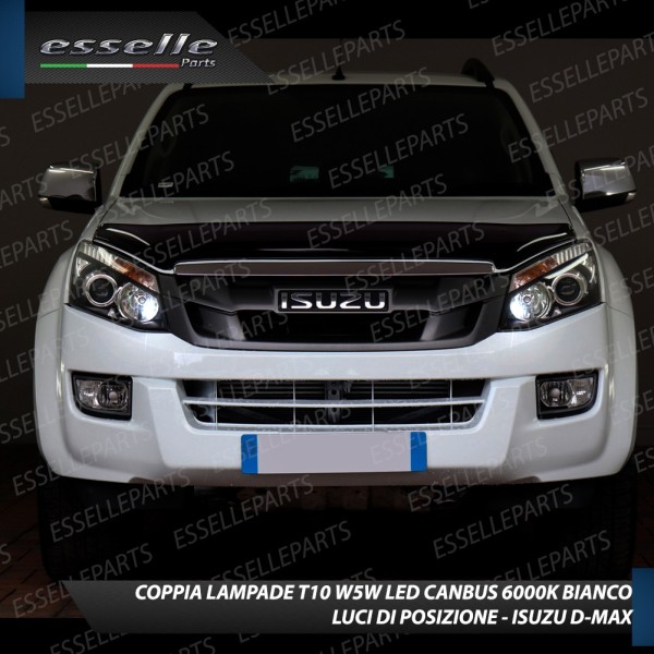 Conversione Fari Full LED 12000LM + 6400LM ISUZU D-MAX MK2 con Fari Lenticolari