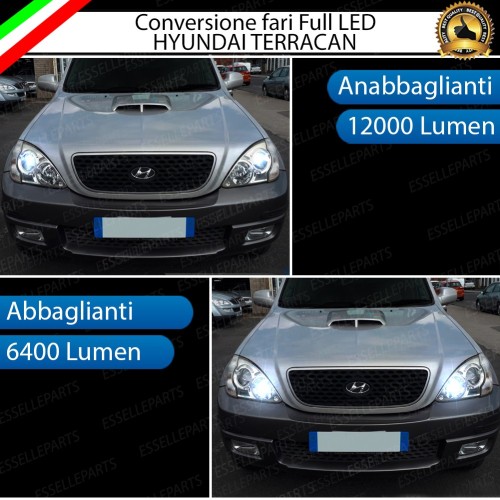 Conversione a Led H7 per Hyundai Terracan 6000K Canbus