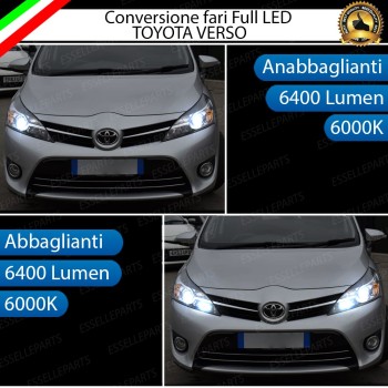 Conversione Fari Full LED TOYOTA VERSO Conversione Fari Full LED TOYOTA VERSO