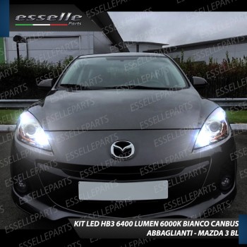 Conversione Fari Full LED 6000k canbus MAZDA 3 2 BL