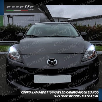 Conversione Fari Full LED 6000k canbus MAZDA 3 2 BL