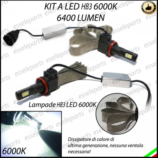 Conversione Fari Full LED 9600LM + 6400LM