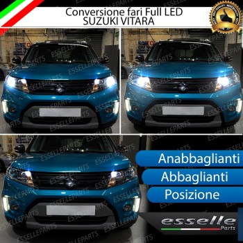 Conversione Fari Full LED per Suzuki Vitara 6000K Luce Bianca Canbus