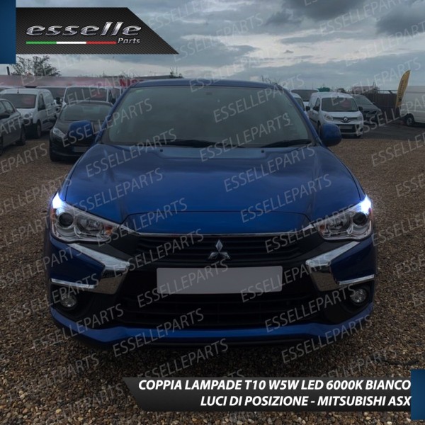 Conversione Fari Full LED per Mitsubishi ASX 6000K Bianco Ghiaccio Canbus