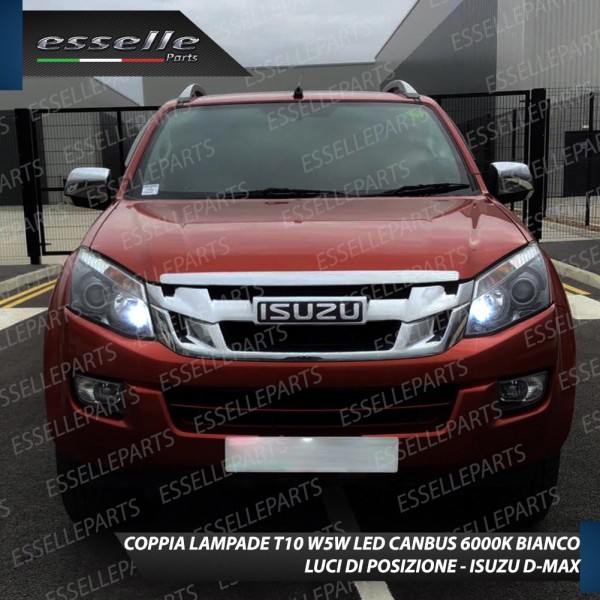 Conversione Fari Full LED 9600LM + 6400LM ISUZU D-MAX MK2 con Fari Lenticolari