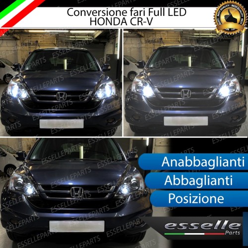 Conversione Fari Full LED per Honda CR-V MK3 6000K Bianco Ghiaccio Canbus