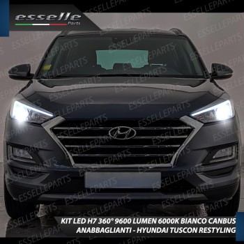 Conversione Fari Full LED 6000K bianco Hyundai Tucson 3 Restyling Conversione Fari Full LED 6000K bianco Hyundai Tucson 3 Restyling