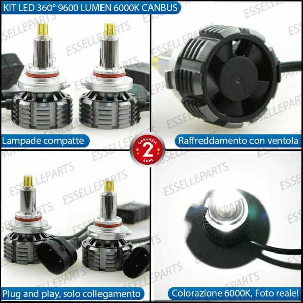 Conversione Fari Full LED 6000k canbus HYUNDAI SANTA FE 4