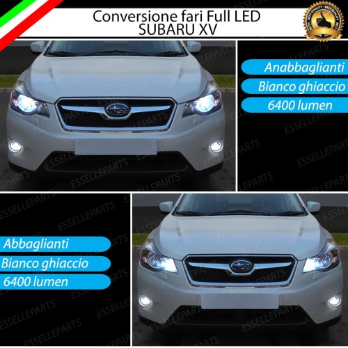 Conversione Fari Full LED 6000k canbus SUBARU XV Luce Bianca No Error