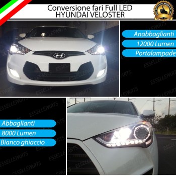 Kit Fari LED Completi Per Hyundai Veloster 6000K Bianco