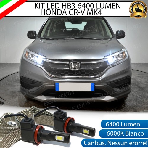Kit Full LED HB3 6400 Lumen 6000K bianco Abbaglianti HONDA CR-V IV Dal 2015