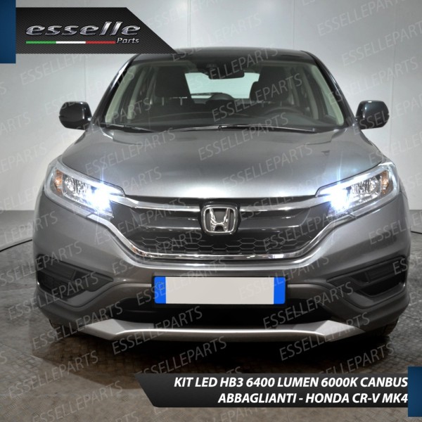Kit Full LED HB3 6400 Lumen 6000K bianco Abbaglianti HONDA CR-V IV Dal 2015