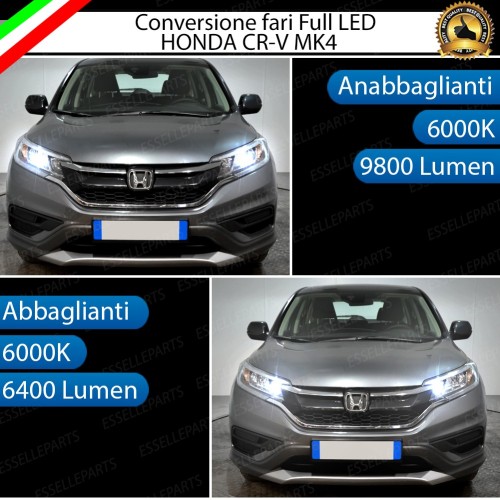Conversione Fari Full LED 6000K bianco HONDA CR-V MK4