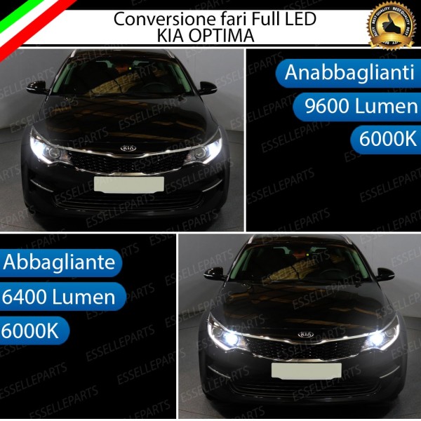 Conversione Fari Full LED KIA OPTIMA
