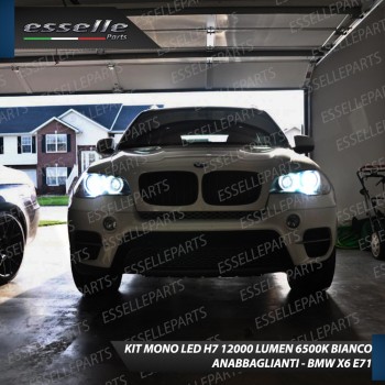 Conversione Fari Full LED Per Bmw X6 E71 E72 6000K Bianco