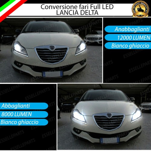 Conversione a Led H7 per Lancia Delta MK3 6000K Canbus