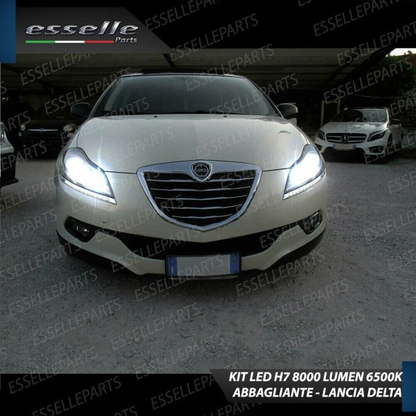 Conversione a Led H7 per Lancia Delta MK3 6000K Canbus