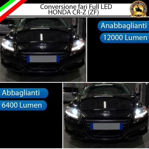 Conversione Fari Full LED 6000k canbus HONDA CR-Z Luce Bianca No Error