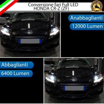 Conversione Fari Full LED 6000k canbus HONDA CR-Z Luce Bianca No Error