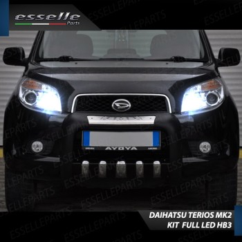 Conversione Fari Full LED 12000LM + 6400LM DAIHATSU TERIOS 2 con Fari Lenticolari