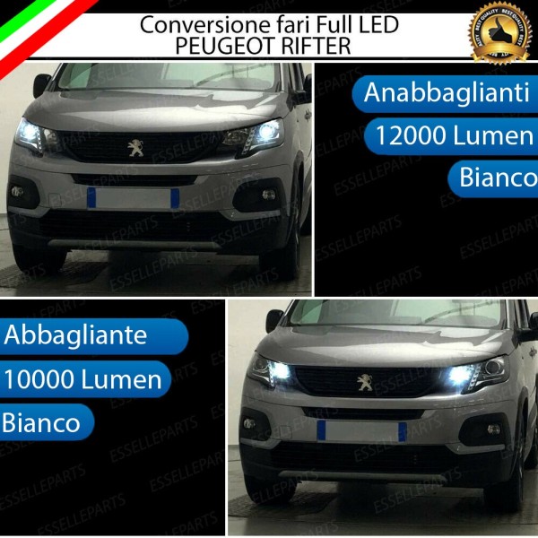 Conversione Fari Full LED PEUGEOT RIFTER