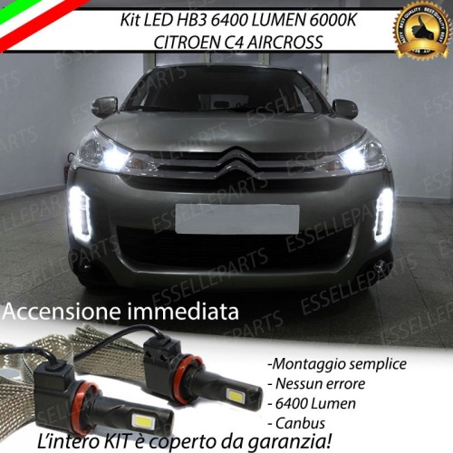 Kit Full LED HB3 6400 LUMEN Abbaglianti CITROEN C4 AIRCROSS