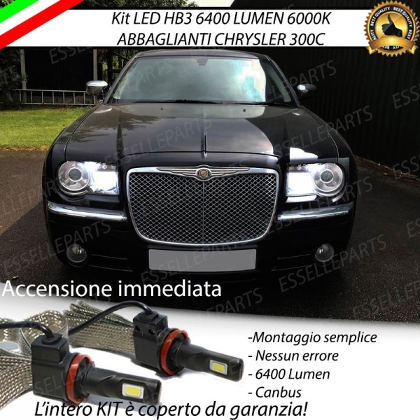 Kit Full LED HB3 6400 LUMEN Abbaglianti CHRYSLER 300C