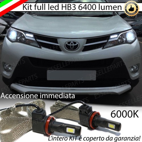 Kit Full LED HB3 6400 LUMEN Anabbaglianti TOYOTA RAV-4 IV