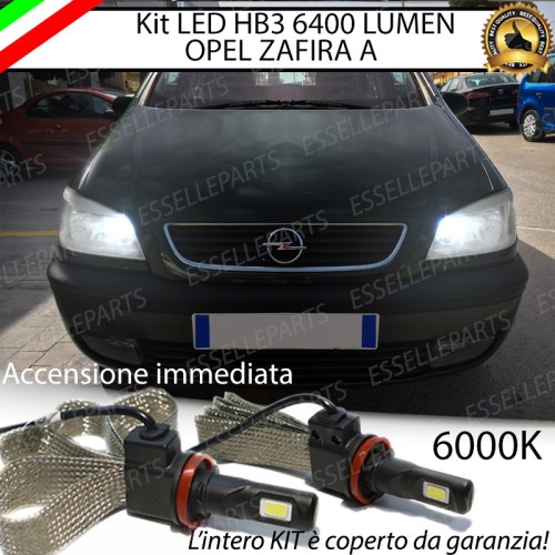 Kit Full LED HB3 6400 LUMEN Abbaglianti OPEL ZAFIRA A