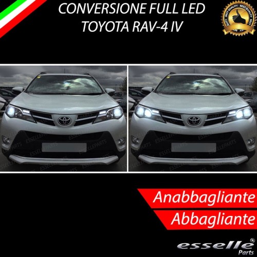 Conversione Fari Full LED 6000k canbus TOYOTA RAV4 4