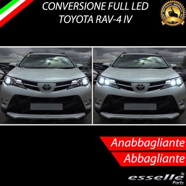 Conversione Fari Full LED TOYOTA RAV4 IV