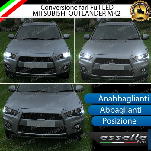Conversione Fari Full LED MITSUBISHI OUTLANDER II RESTYLING