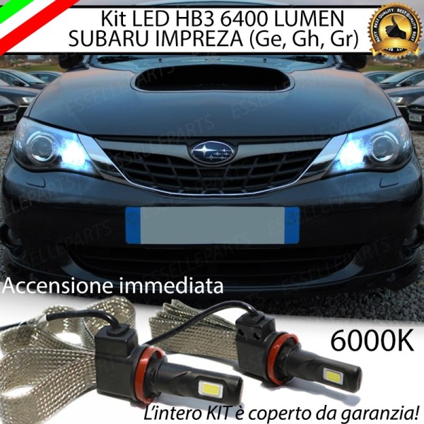 Kit Full LED HB3 6400 LUMEN Abbaglianti SUBARU IMPREZA GH GE GR