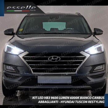 Kit Full LED HB3 6400 Lumen 6000K bianco Abbaglianti HYUNDAI TUCSON 3 RESTYLING Kit Full LED HB3 6400 Lumen 6000K bianco Abbaglianti HYUNDAI TUCSON 3 RESTYLING