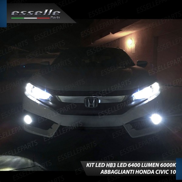Kit Full LED HB3 6400 LUMEN Abbaglianti HONDA CIVIC X