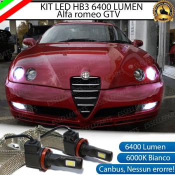 Kit Full LED HB3 6400 LUMEN Anabbaglianti ALFA ROMEO GTV Kit Full LED HB3 6400 LUMEN Anabbaglianti ALFA ROMEO GTV