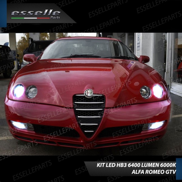 Kit Full LED HB3 6400 LUMEN Anabbaglianti ALFA ROMEO GTV