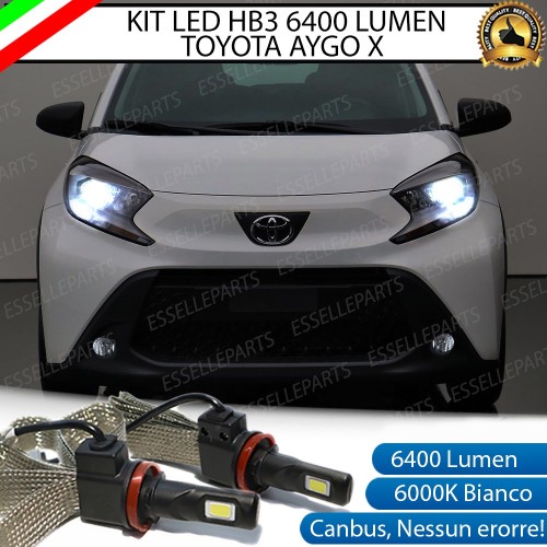 Kit Full LED HB3 6400 LUMEN Anabbaglianti TOYOTA AYGO X
